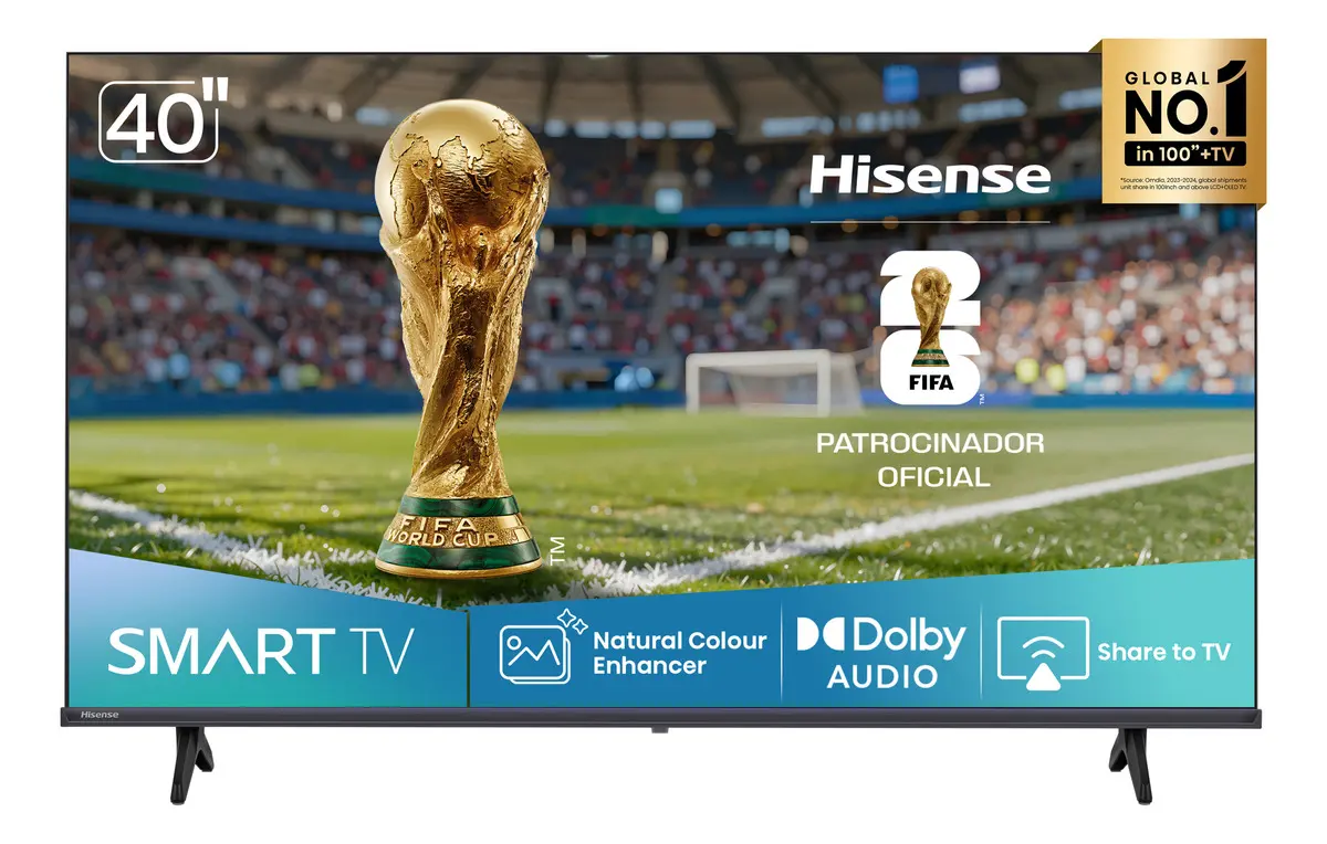 Smart TV FHD de 40 polegadas com HDR10, DTS Virtual X, Compatibilidade Alexa e Google