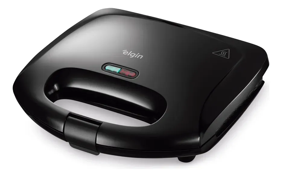 Sanduicheira Fast Time Elgin 800w Placas Duplas Preto