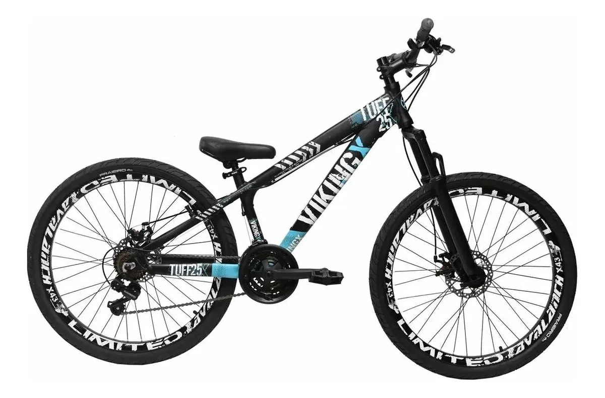 Mountain Bike VikingX Tuff 25 Aro 26 Shimano Quadro 13.5 Pol Alumínio