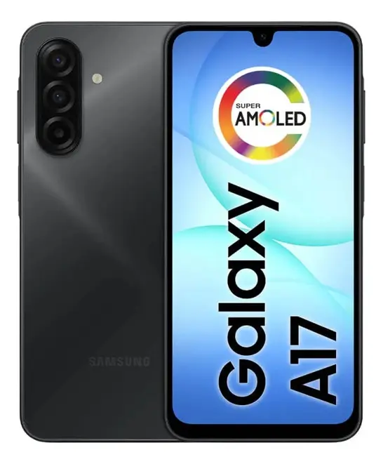 Celular Samsung Galaxy A17 Com Ia, 256gb, 8gb Ram, Câm De 50mp, Tela De 6.7 , Nfc, Ip54 -