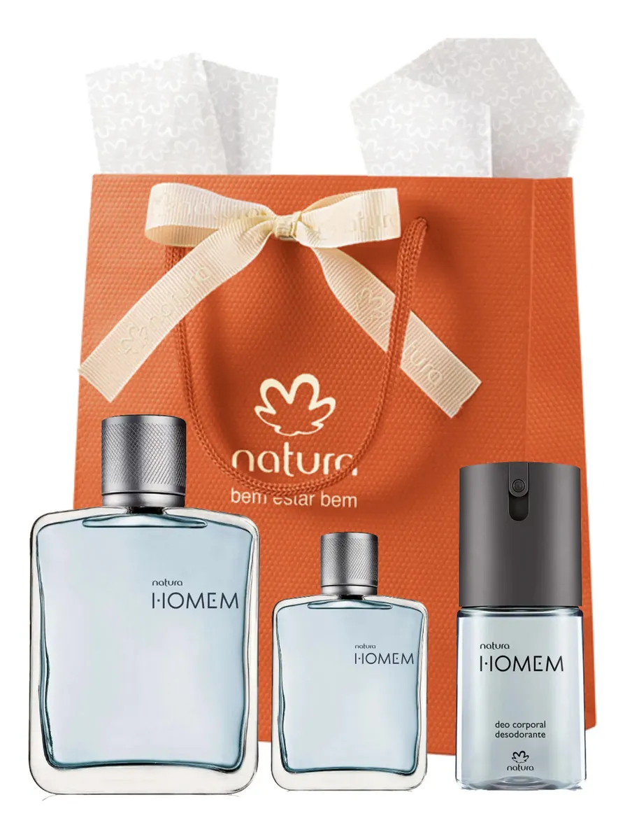Presente Natura Homem Dia Dos Pais (3 Produtos)