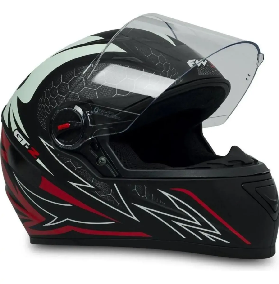 Capacete Fechado Fw3 Com Narigueira Gt Gt2 Gt5