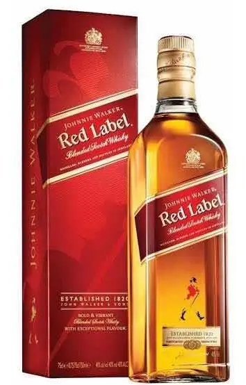 Whisky Johnnie Walker Red Label - 1 Litro