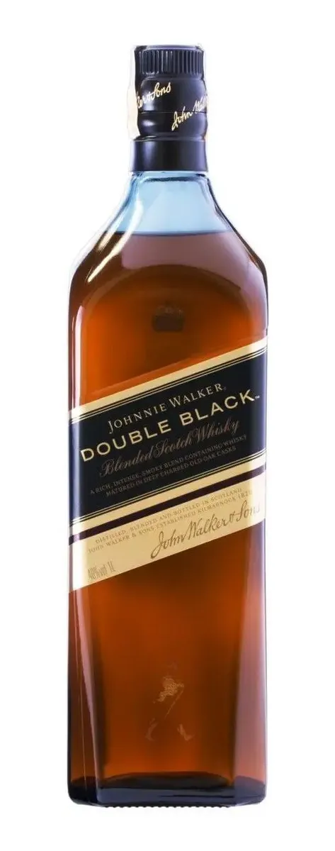 Johnnie Walker Double Black Blended 1l Unidade Garrafa