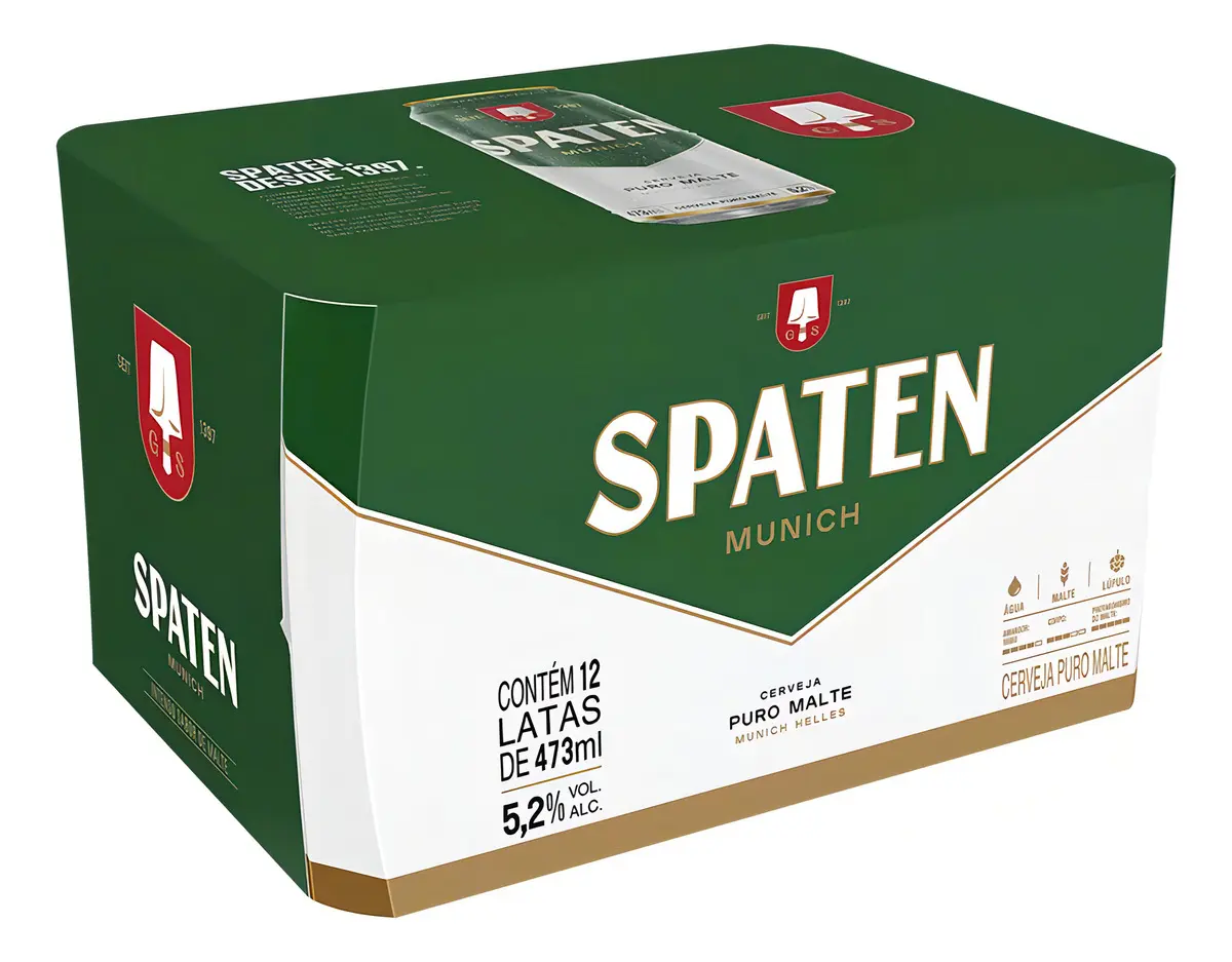Cerveja Spaten 12x473ml